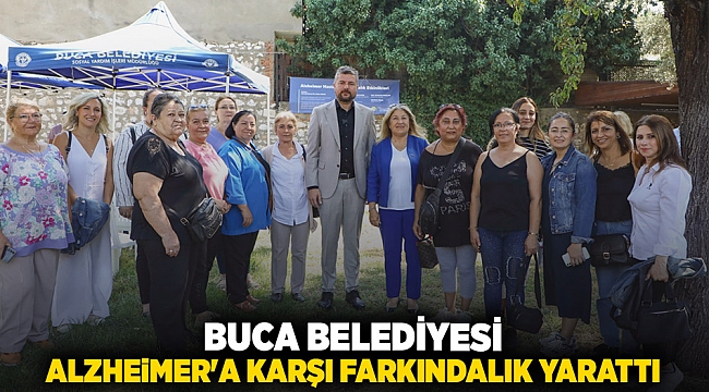 BUCA BELEDİYESİ ALZHEİMER'A KARŞI FARKINDALIK YARATTI