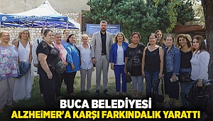 BUCA BELEDİYESİ ALZHEİMER'A KARŞI FARKINDALIK YARATTI