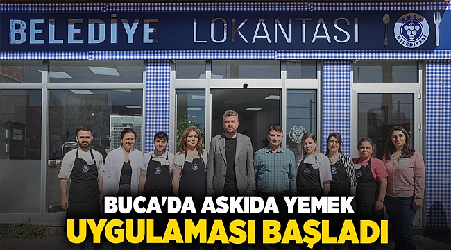 Buca’da “Askıda Yemek” uygulaması başladı