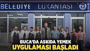 Buca’da “Askıda Yemek” uygulaması başladı