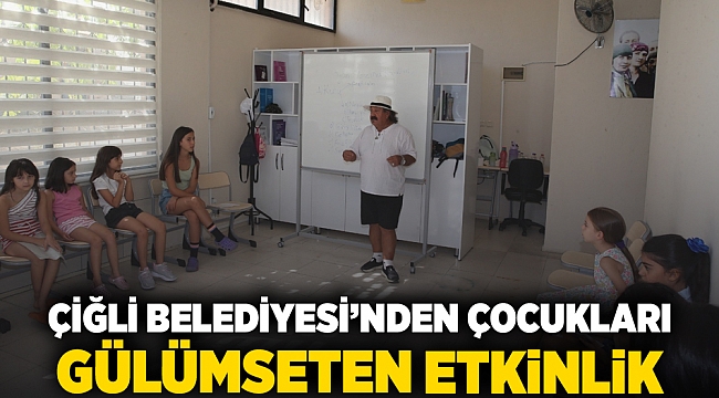 Çiğli Belediyesi’nden Çocukları Gülümseten Etkinlik