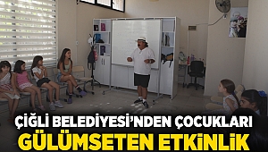 Çiğli Belediyesi’nden Çocukları Gülümseten Etkinlik