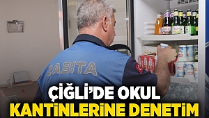 Çiğli’de okul kantinlerine denetim