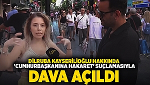 Dilruba Kayserilioğlu hakkında 'Cumhurbaşkanına hakaret' suçlamasıyla dava açıldı