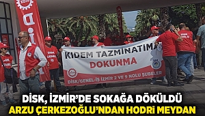 DİSK'ten , İzmir'de 