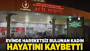 Evinde hareketsiz bulunan kadın hayatını kaybetti