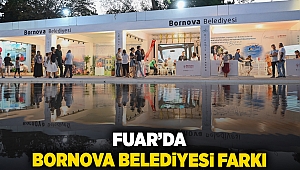 Fuar'da Bornova Belediyesi farkı