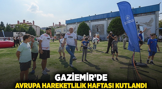 Gaziemir’de Avrupa Hareketlilik Haftası kutlandı