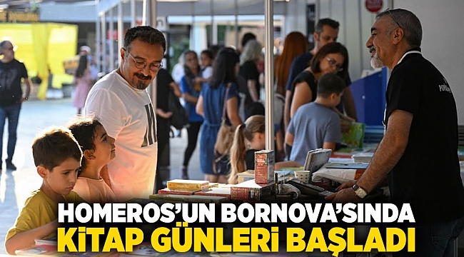 Homeros’un Bornova’sında Kitap Günleri başladı