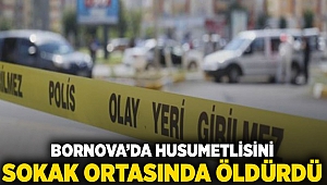 Husumetlisini sokak ortasında öldürdü