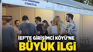 İEF’te Girişimci Köyü’ne büyük ilgi