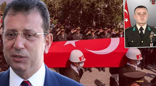 İmamoğlu’nun acı günü: Üsteğmen akrabası şehit oldu