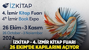 İZKİTAP – 4. İzmir Kitap Fuarı 26 Ekim’de kapılarını açıyor