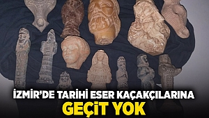 İzmir'de tarihi eser kaçakçılarına geçit yok!