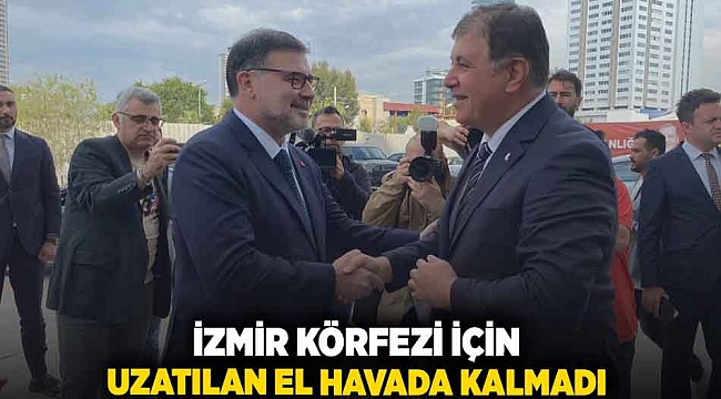 İzmir Körfezi için uzatılan el havada kalmadı