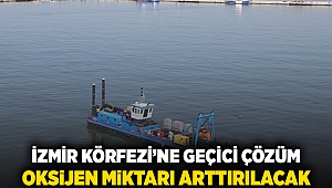 İzmir Körfezi'ne geçici çözüm: Oksijen miktarı arttırılacak