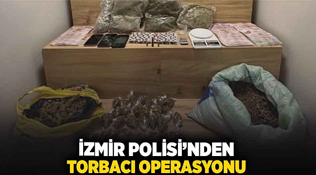 İzmir polisinden torbacı operasyonu