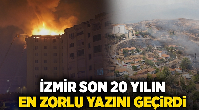 İzmir son 20 yılın en zorlu yazını geçirdi