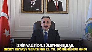 İzmir Valisi Dr. Süleyman Elban, Neşet Ertaş’ı Vefatının 12. Yıl Dönümünde Andı