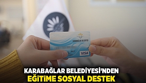 Karabağlar Belediyesi’nden eğitime sosyal destek