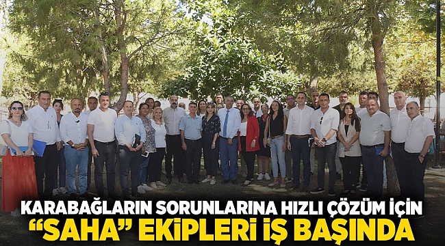 Karabağlar’ın sorunlarına hızlı çözüm için 'SAHA' ekipleri iş başında