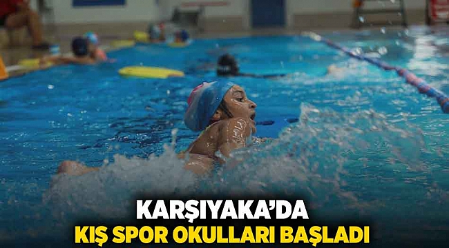 Karşıyaka'da kış spor okulları başladı