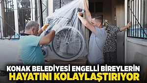 Konak Belediyesi engelli bireylerin hayatını kolaylaştırıyor