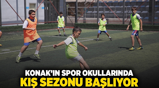 Konak’ın spor okullarında kış sezonu başlıyor