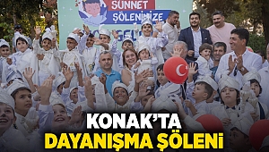 Konak’ta dayanışma şöleni