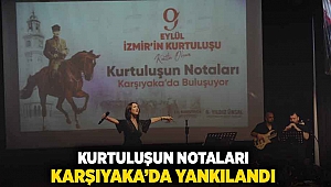 Kurtuluşun notaları Karşıyaka’da yankılandı