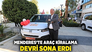 Menderes’te araç kiralama devri sona erdi!