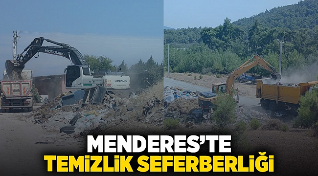 Menderes’te temizlik seferberliği