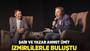 Şair ve yazar Ahmet Ümit İzmirlilerle buluştu