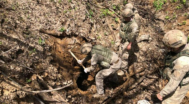 Şırnak'ta Gürz-12 operasyonu: Teröristlerin kullandığı depo imha edildi