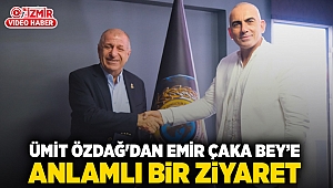 ÜMİT ÖZDAĞ'DAN EMİR ÇAKA BEY'E ANLAMLI BiR ZiYARET