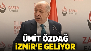 Ümit Özdağ İzmir'e geliyor