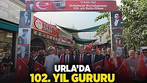 Urla’da 102. yıl gururu 