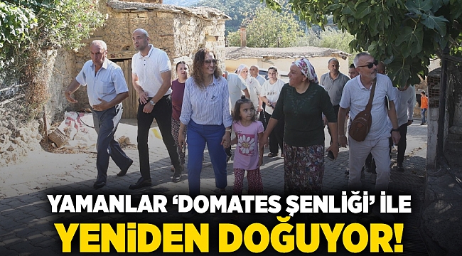 Yamanlar ‘Domates Şenliği’ ile yeniden doğuyor!