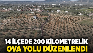 14 ilçede 200 kilometrelik ova yolu düzenlendi