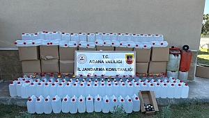 1475 litre kaçak içki ele geçirildi