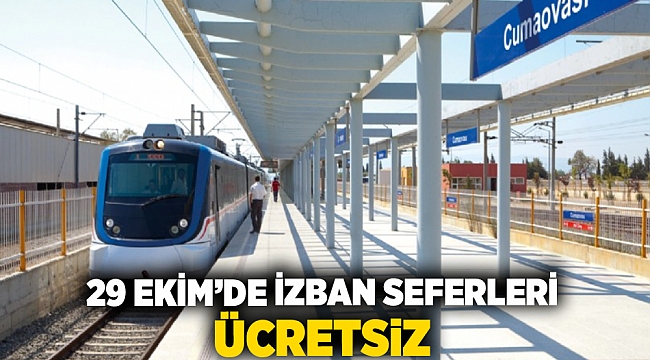 29 Ekim'de İZBAN seferleri ücretsiz