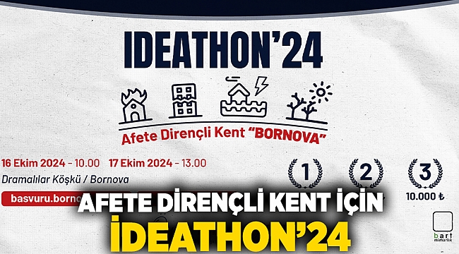 Afete Dirençli Kent İçin İdeathon'24