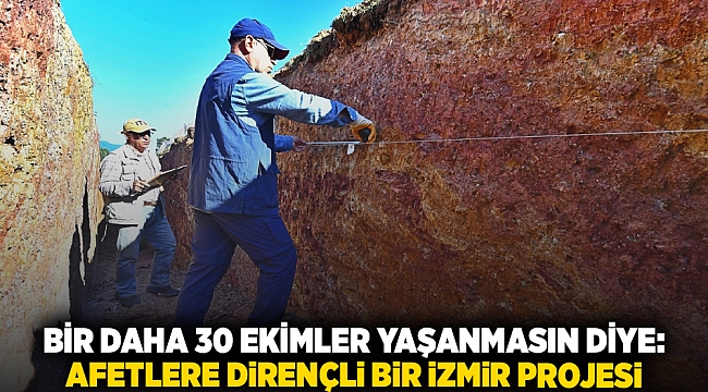 Afetlere dirençli bir İzmir için dört koldan çalışma