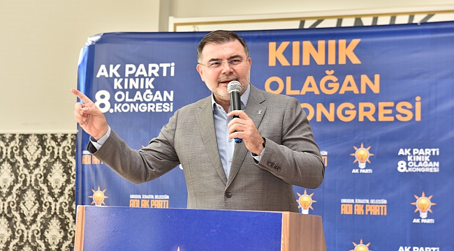 AK Parti Kınık 8. Olağan İlçe Kongresi yapıldı