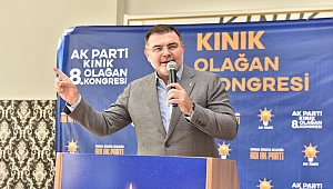 AK Parti Kınık 8. Olağan İlçe Kongresi yapıldı