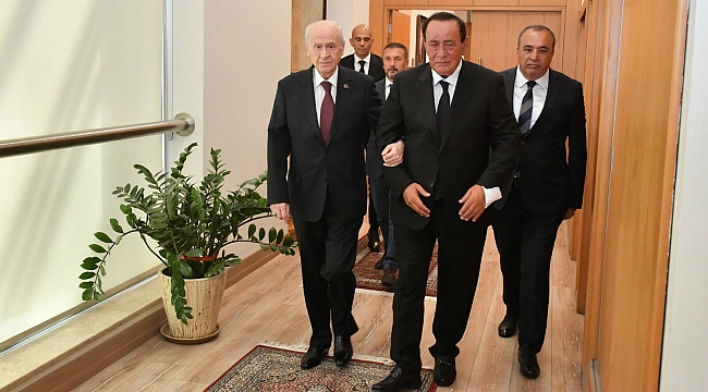 Alaattin Çakıcı, Bahçeli'yi ziyaret etti