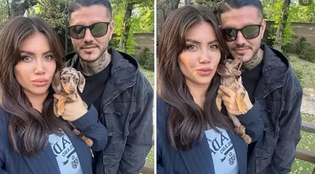 Ayrılığın eşiğinden dönen Wanda Nara ve Icardi'den aile pozu