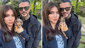 Ayrılığın eşiğinden dönen Wanda Nara ve Icardi'den aile pozu