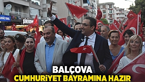 Balçova Cumhuriyet Bayramı'na hazır 