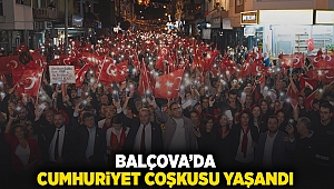 Balçova’da Cumhuriyet coşkusu yaşandı